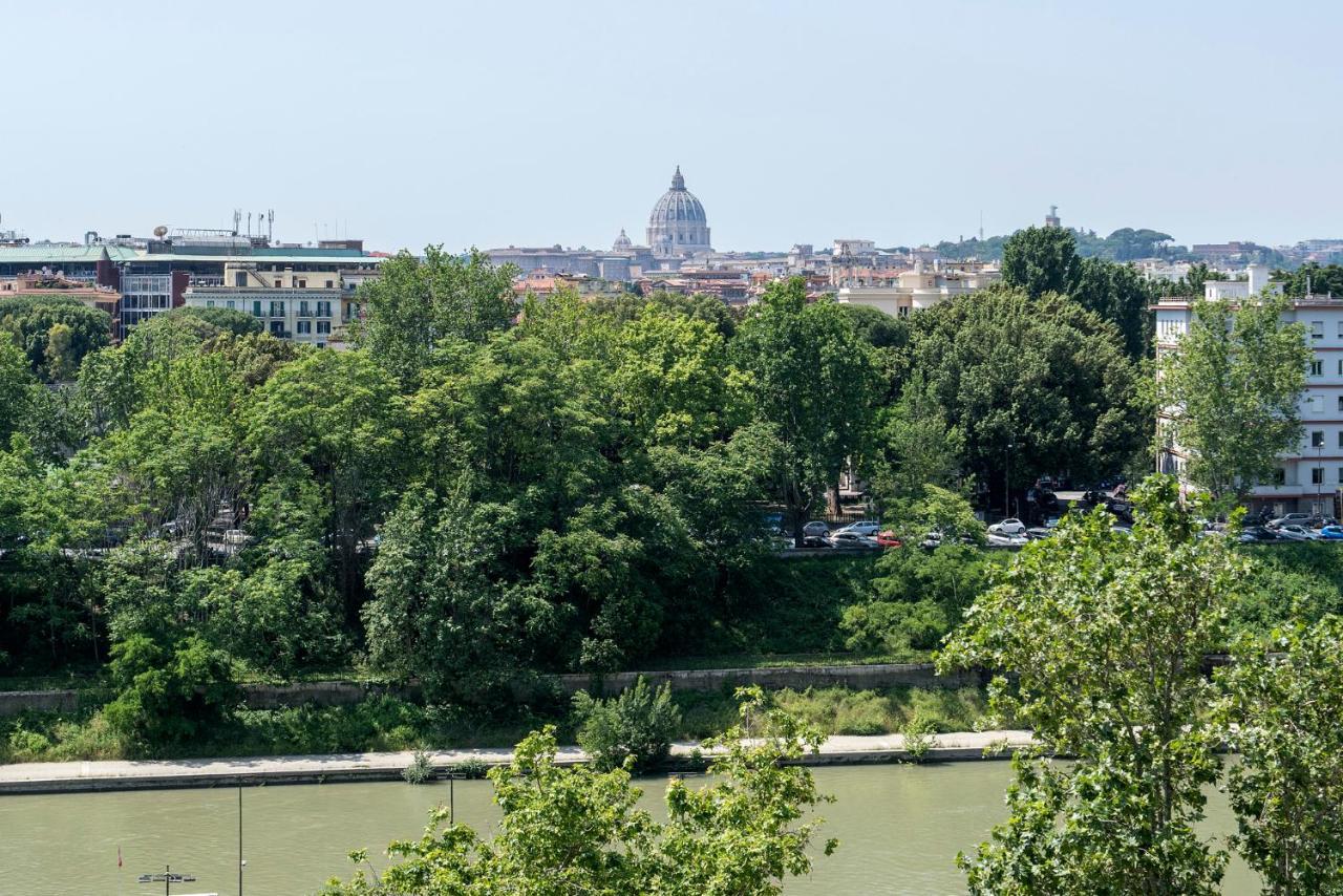 Elegant Floor - Unique View Of Rome's Skyline Tibernestrome *