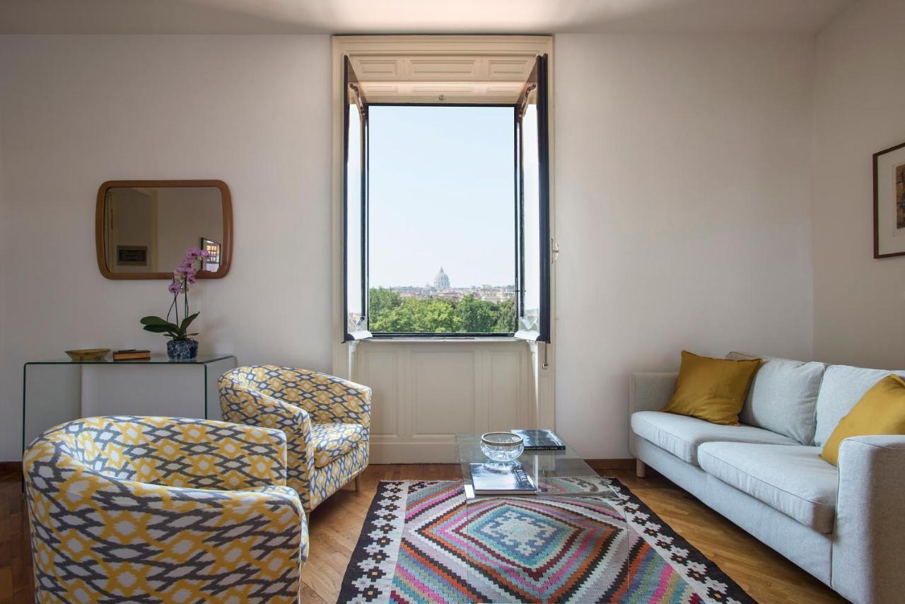 Apartamento Elegant Floor - Unique View Of Rome's Skyline Tibernestrome *
